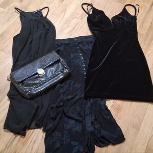 Small Black Clothing Bundle - 1.5lb Mystery Box Of Black Clothing - Black Outfit